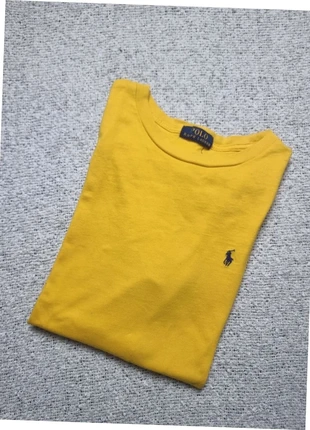 T-shirt manche longue polo ralph Lauren - couleur jaune logo bleu marine brodé Y2K - Taille M, marca: Ralph Lauren, estado: Muy bueno, tamaño: M, 19,40 €, 21,07 € Protección al comprador Pro incluida
