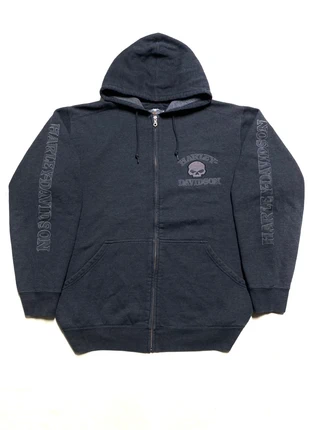 💫vintage y2k year 2000’s Harley Davidson skull embroidery made in USA zip up hoodie💫(TB83), marque: Harley Davidson, état: Très bon état, taille: XL, 62,49 €, 66,31 € Protection acheteurs (Pro) incluse