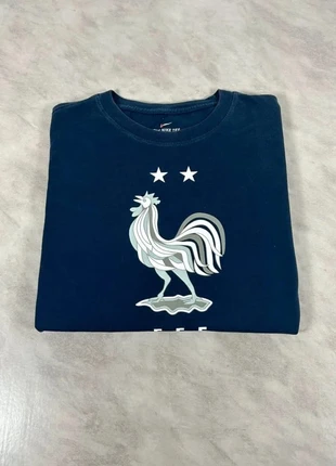 Nike – T-shirt FFF Équipe de France bleu officiel supporter foot T XL enfant (14/16 ans) Code 241N, marca: Nike, estado: Muito bom, tamanho: 14 anos / 164 cm, €12.00, €13.30 inclui Proteção do Comprador Pro