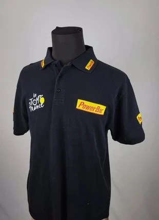 Polo Daniel Hechter PowerBar x Tour de France vintage L – édition sponsor officielle cyclisme rétro, marke: Daniel Hechter, zustand: Sehr gut, größe: L, 39,00 €, 41,65 € beinhaltet Vinted-Käuferschutz Pro