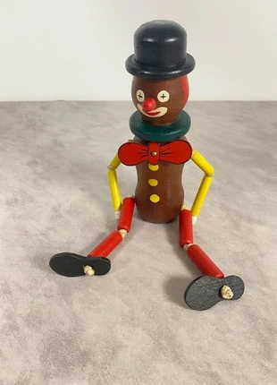 Pantin clown articulé en bois fait main vintage artisanal jouet ancien déco rétro rare, marke: Fait Main, zustand: Sehr gut, größe: Einheitsgröße, 15,00 €, 16,45 € beinhaltet Vinted-Käuferschutz Pro