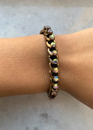 Zwart gouden armbandje, staat: Goed, € 2,00, € 2,80 inclusief Kopersbescherming