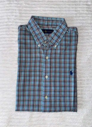 Chemise Ralph Lauren Homme | Carreaux bleus | Taille L, marca: Ralph Lauren, estado: Muy bueno, tamaño: L, 25,00 €, 26,95 € Protección al comprador incluida