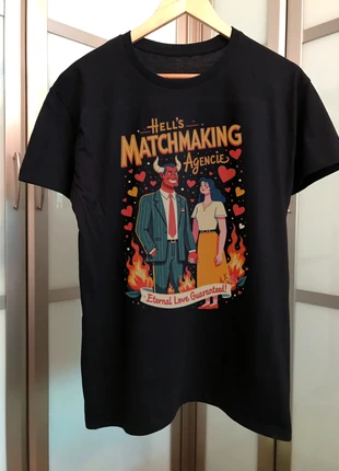 Hell’s Matchmaking Agencie Men black t-shirt Eternal Love Guaranteed, marca: hellmatch, estado: Muy bueno, tamaño: M, 11,95 €, 13,25 € Protección al comprador Pro incluida