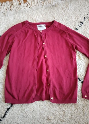Cardigan bordeaux fille 10ans Zara, brand: Zara, condition: Very good, size: 10 years / 140 cm, €8.00, €9.10 includes Buyer Protection
