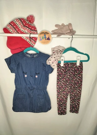 🍪 Ensemble fille 18 mois 🩷, marca: Kiabi, estado: Satisfactorio, tamaño: 12-18 meses / 80 cm, 2,70 €, 3,54 € Protección al comprador Pro incluida