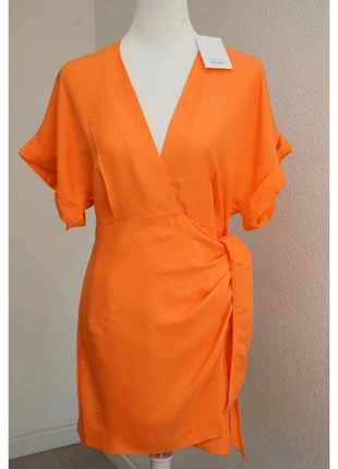 Magnifique Robe en Cupro & Other Stories-Orange T36, brand: & Other Stories, condition: New with tags, size: S / 36 / 8, €29.00, €31.15 includes Buyer Protection