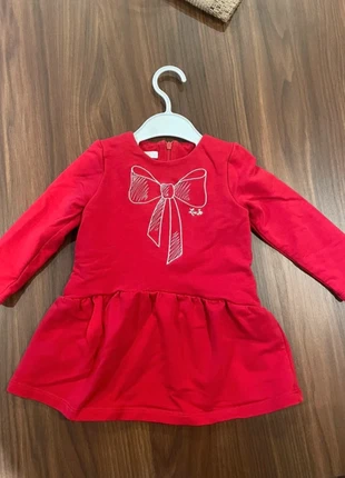 Vestito rosso Natale Liujo neonata, brand: Liu Jo, condizioni: Ottime, taglia: 12-18 mesi / 80 cm, €16.00, €17.50 include la Protezione acquisti