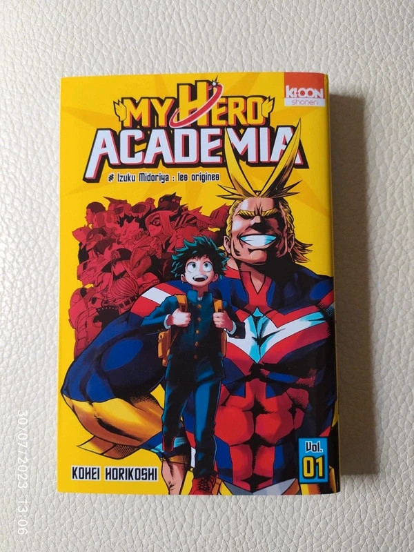 Livro My Hero Academia 01 de Kohei Horikoshi (Português)