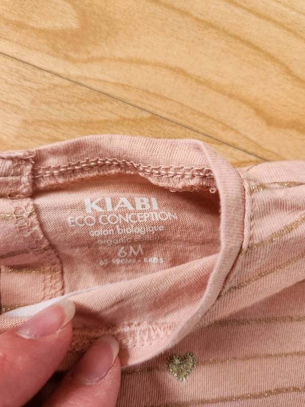 Lot de 2 robes Kiabi 6M 4