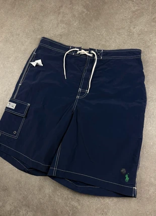 Short de Bain Ralph Lauren Bleu Marine Cavalier Vert, marque: Ralph Lauren, état: Très bon état, taille: M, 44,00 €, 46,90 € Protection acheteurs (Pro) incluse