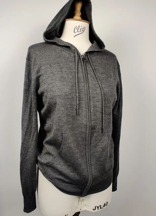 Gilet maille à capuche gris - Chevignon - M, brand: Chevignon, condition: Very good, size: M, €39.90, €42.60 includes Buyer Protection