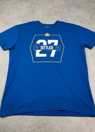 Tee-shirt pro US vintage University Hockey Molson Canadian | Gildan - NHL - Bleu | L Unisexe, marke: Gildan, zustand: Sehr gut, größe: L, 10,00 €, 11,20 € inklusive Vinted-Käuferschutz