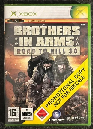 Brothers in Arms Road to Hill 30 Sealed Xbox Original Rare Promo game, estado: Novo com etiquetas, €29.95, €32.15 inclui Proteção do Comprador Pro