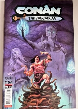 Conan the Barbarian #21 cover C Brandon Kenney variant (Titan Comics), estado: Nuevo sin etiquetas, 4,79 €, 5,73 € Protección al comprador Pro incluida
