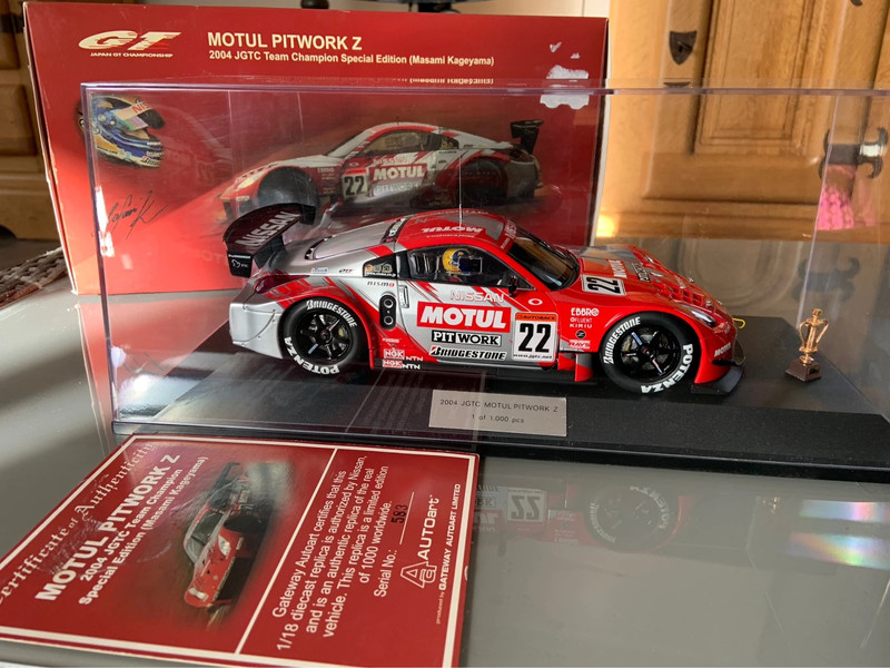 Nissan 350z JGTC autoart 1/18