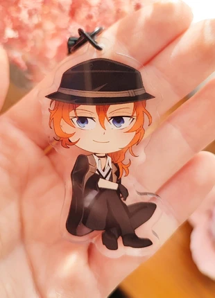 Porte clé Chuuya Nakahara , marque: Goodies, état: Neuf sans étiquette, 7,00 €, 8,05 € Protection acheteurs incluse