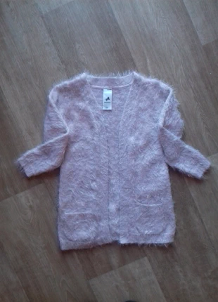 Gilet long duveteux pailleté 5 ans, marca: C&A, estado: Muito bom, tamanho: 5 anos / 110 cm, €5.00, €5.95 inclui Proteção do Comprador