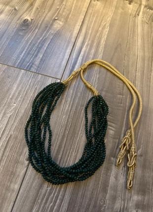 Groene Marokkaanse ketting, staat: Nieuw zonder prijskaartje, € 5,00, € 5,95 inclusief Kopersbescherming