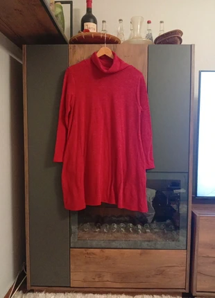 Vestido cuello alto rojo talla única, marca: Boutique Italiana, estado: Nuevo con etiquetas, tamaño: Talla única, 12,00 €, 13,30 € Protección al comprador incluida