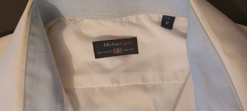 Camisa branca da Michael Sport 3