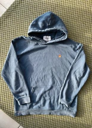 Pull à capuche Carhartt bleu taille M en très bon état, marca: Carhartt, estado: Muito bom, tamanho: M, €25.00, €26.95 inclui Proteção do Comprador