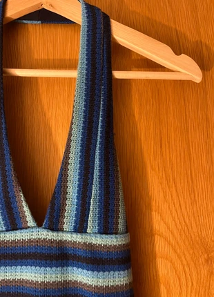 Pull&Bear striped blue mini dress S, marca: Pull & Bear, estado: Novo com etiquetas, tamanho: S / 36 / 8, €12.00, €13.30 inclui Proteção do Comprador