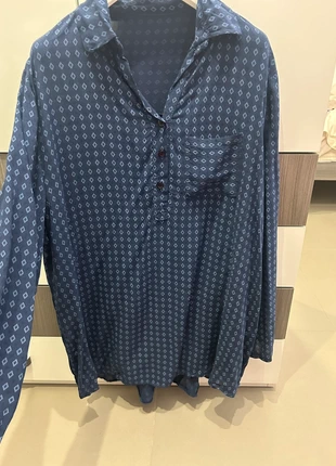 Camicia/vestito/camicione blu over, marke: Blu, zustand: Sehr gut, größe: Einheitsgröße, 4,00 €, 4,90 € inklusive Vinted-Käuferschutz