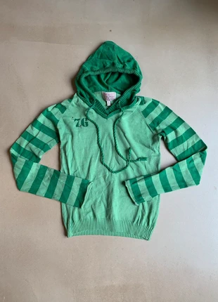 Y2k vintage stripped green sweater, marque: Vintage Dressing, état: Bon état, taille: S / 36 / 8, 18,00 €, 19,60 € Protection acheteurs incluse