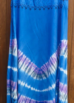 Très jolie robe de plage bleue, état: Très bon état, taille: Taille unique, 12,00 €, 13,30 € Protection acheteurs incluse