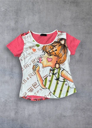 custo barcelona korean make up tshirt, marca: Custo Barcelona, estado: Muy bueno, tamaño: S / 36 / 8, 22,00 €, 23,80 € Protección al comprador incluida