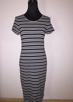 Robe rayures #newpost, marca: Primark, estado: Muy bueno, tamaño: XL / 42 / 14, 2,50 €, 3,33 € Protección al comprador incluida