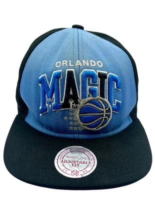 Casquette Mitchell & Ness Orlando Magic NBA brodée, noire et bleue- Taille unique adulte, marca: Mitchell & Ness, estado: Satisfactorio, tamaño: Talla única, 7,90 €, 9,00 € Protección al comprador incluida