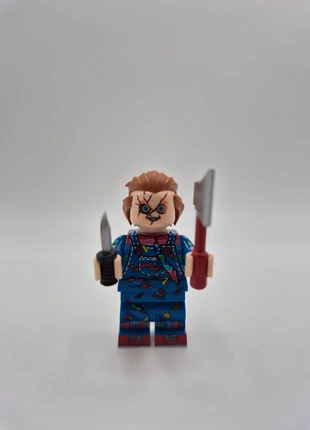 Figurine type lego Chucky, marca: Chucky, estado: Muito bom, tamanho: Tamanho único, €7.00, €8.05 inclui Proteção do Comprador Pro