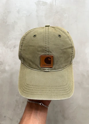 vintage carhartt cap khaki/olive - 2000er - selten, merk: Carhartt, staat: Heel goed, maat: Universele maat, € 40,00, € 42,70 inclusief Kopersbescherming