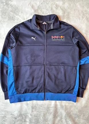 Veste Puma Red Bull Racing bleue zippée – Édition sport F1 Taille:XXL, merk: Puma, staat: Heel goed, maat: XXL, € 33,00, € 35,35 inclusief Kopersbescherming