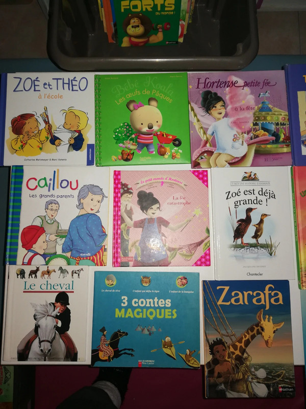 Divers livres enfants 2 € le livre au choix