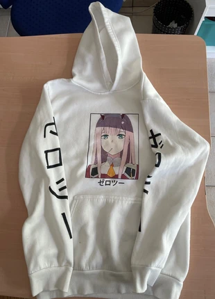 Sweat-shirt capuche manga, condition: Good, size: XS, €1.00, €1.75 includes Buyer Protection