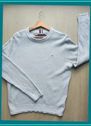 Pull Tommy Hilfiger col rond Taille L - Gris, brand: Tommy Hilfiger, condizioni: Ottime, taglia: L, €36.00, €38.50 include la Protezione acquisti