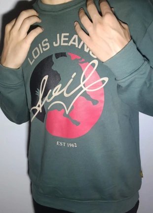 Sudadera sin gorro - Lois, marca: Lois, estado: Muy bueno, tamaño: L, 26,95 €, 29,00 € Protección al comprador incluida