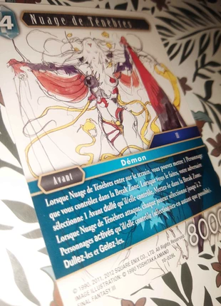 Carte Nuage de Ténèbres Cloud of Darkness 10-028L FFTCG fr vf card, brand: Square Enix, condition: Very good, €6.00, €7.00 includes Buyer Protection