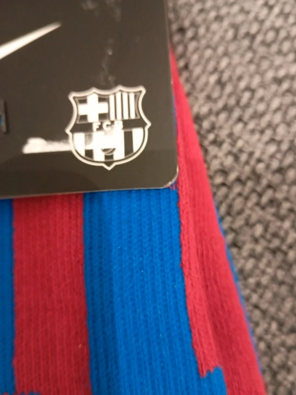Chaussettes de football Nike FCB taille 34-38 - photo numéro 4