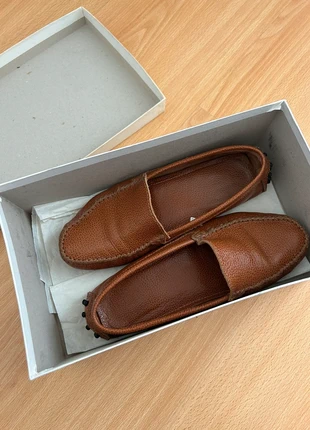 Bruine leren instappers – maat 35, estado: Muy bueno, tamaño: 35, 9,99 €, 11,19 € Protección al comprador incluida