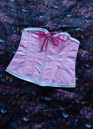 Kawaii Corset, merk: Amazon, staat: Heel goed, maat: XL / 42 / 14, € 20,00, € 21,70 inclusief Kopersbescherming