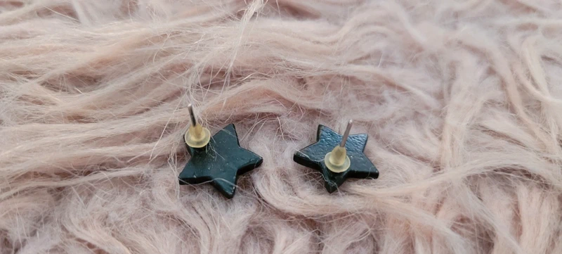 Boucles d'oreilles étoiles - photo numéro 4