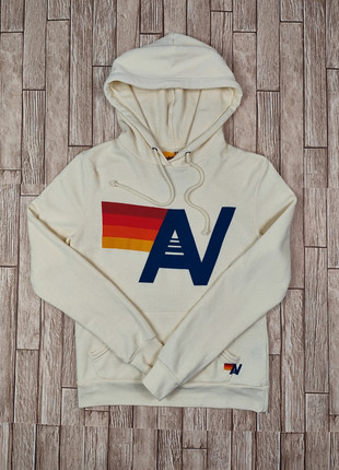 Hoodie usa sweat capuche femme aviator nation crème xs, marque: Aviator Nation, état: Très bon état, taille: XS / 34 / 6, 60,00 €, 63,70 € Protection acheteurs incluse
