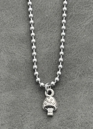 Tiny Mushroom Charm Necklace, brand: whimsy, condition: Very good, £4.95, £5.90 includes Buyer Protection Pro