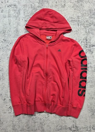 Sweat À Capuche Zippé Adidas Essentials Années 2016 Femme Rouge Logo Manches Taille L, marque: adidas, état: Très bon état, taille: L / 40 / 12, 24,99 €, 26,94 € Protection acheteurs (Pro) incluse