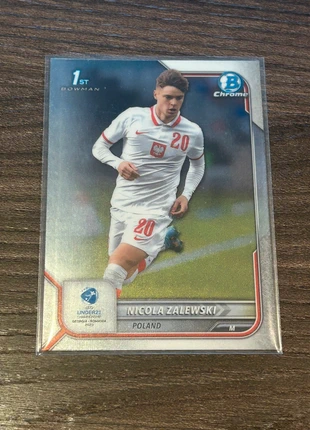 2023 Topps Bowman Chrome U21 Nicola Zalewski Poland, marca: Topps, estado: Muito bom, €1.00, €1.75 inclui Proteção do Comprador