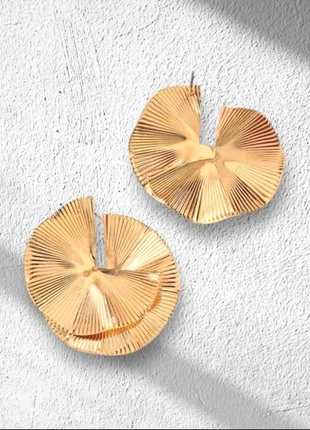 Boucles d'oreilles dorées géométriques chic et tendance, brand: sans marque, condition: New without tags, €9.90, €11.10 includes Buyer Protection